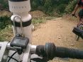 ４時間１０分。12Km/hに落ちてる。