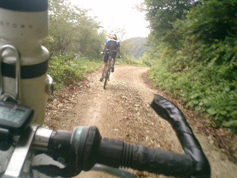３時間１０分経過。時速23Km/h